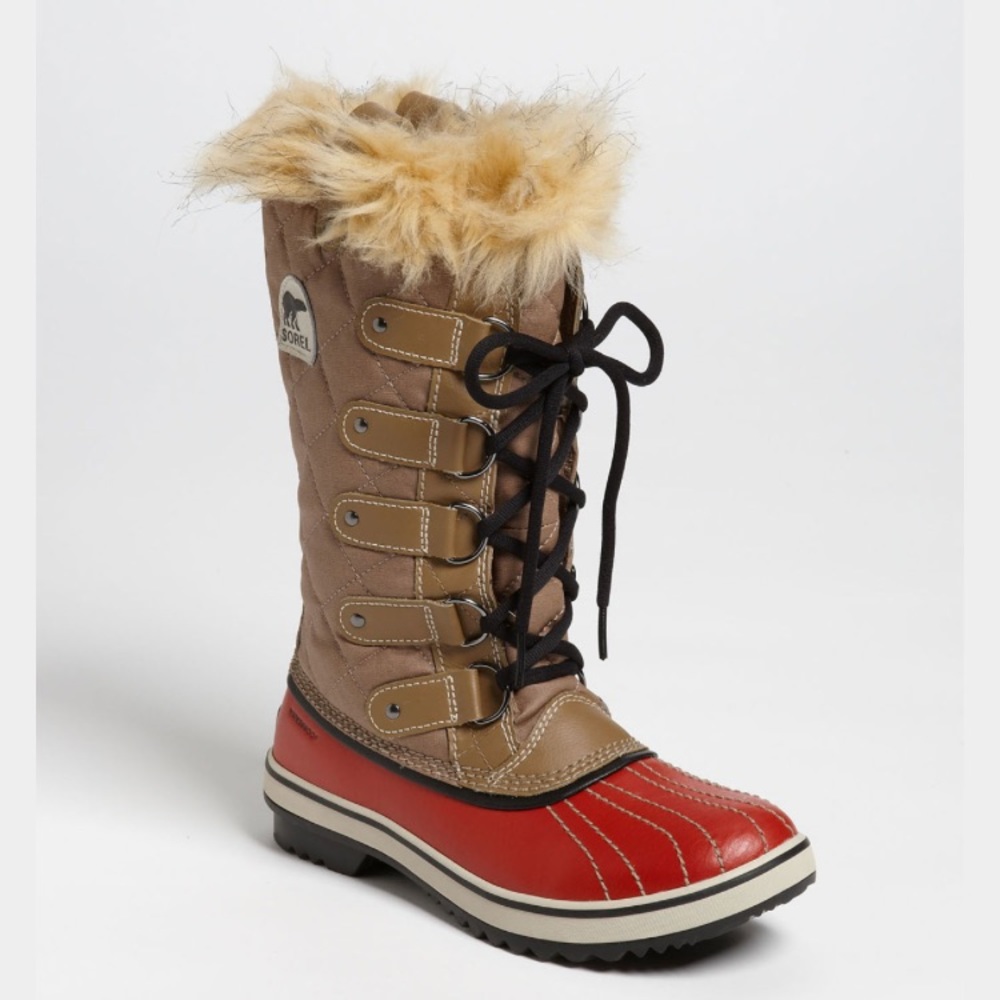 Sorel Tofino Fur Lined Waterproof Boots